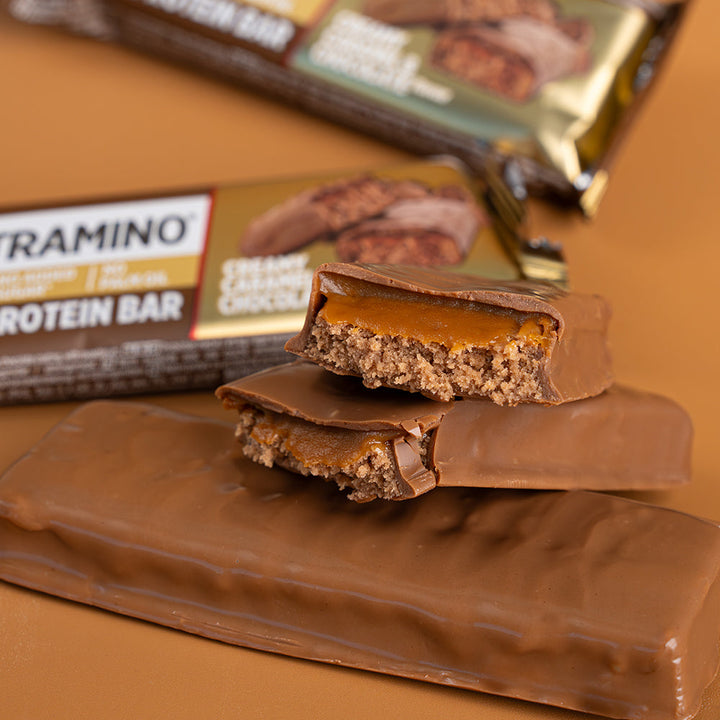 Nutramino Eiwitreep - Creamy Caramel & Chocolate (55 g)