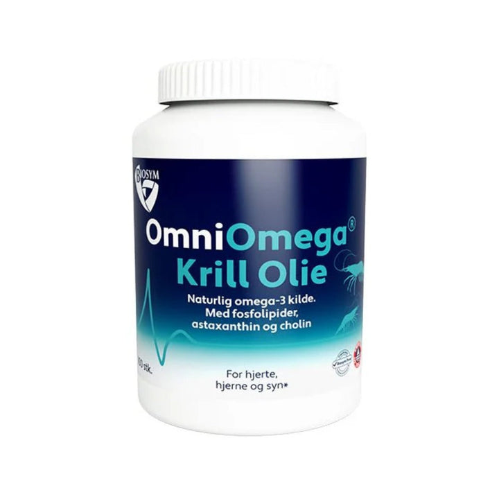 Biosym OmniOmega Krill Olie (100 capsules)