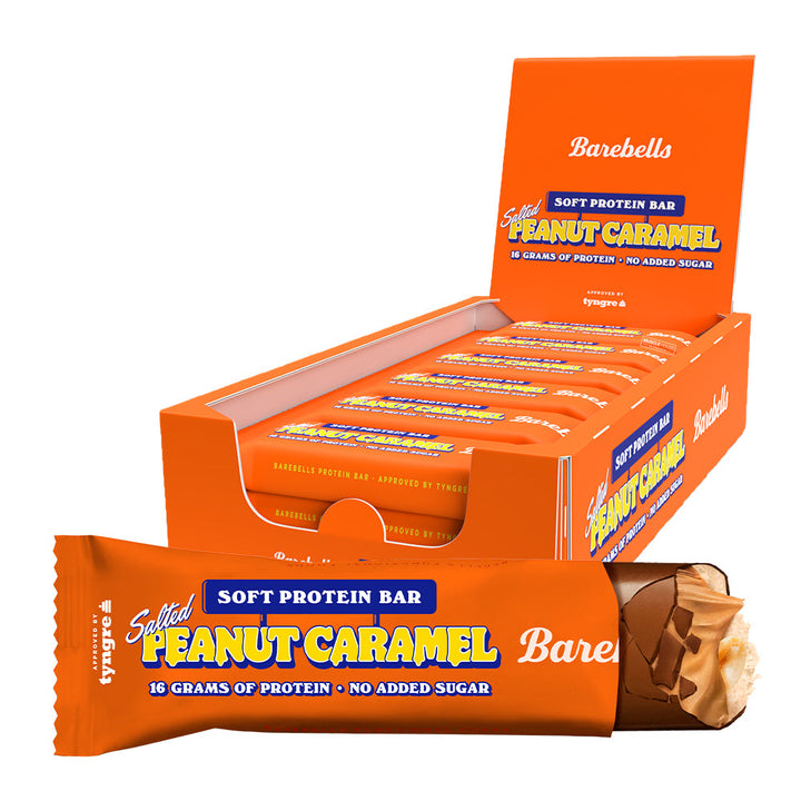 Barebells Soft Eiwitreep - Salted Peanut Caramel (12 x 55 g)
