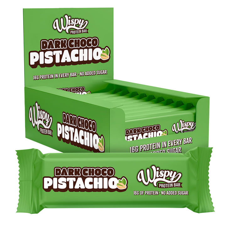 Wispy Eiwitreep - Dark Choco Pistachio (10 x 55 g)