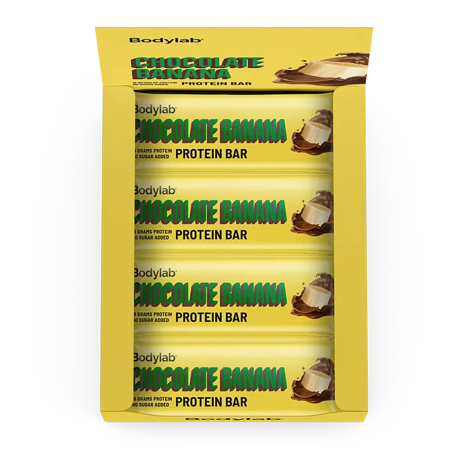 Bodylab Eiwitreep - Chocolate Banana (12 x 55 g)
