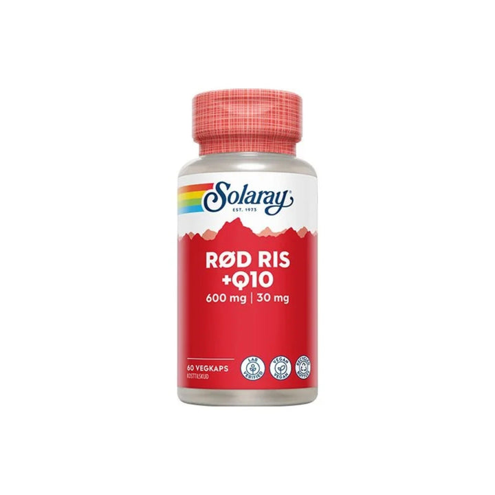 Solaray Rode ris & Q10 (60 capsules) - MHD 30.06.2026