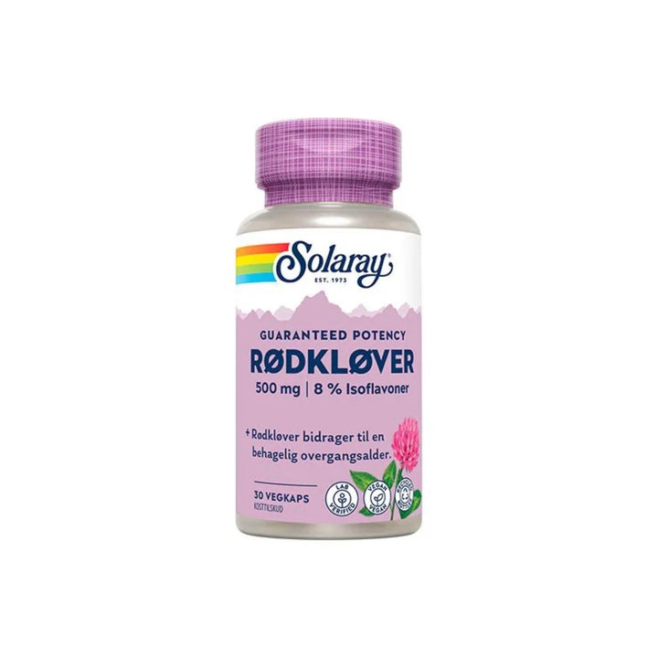 Solaray Rode klaver (30 capsules)