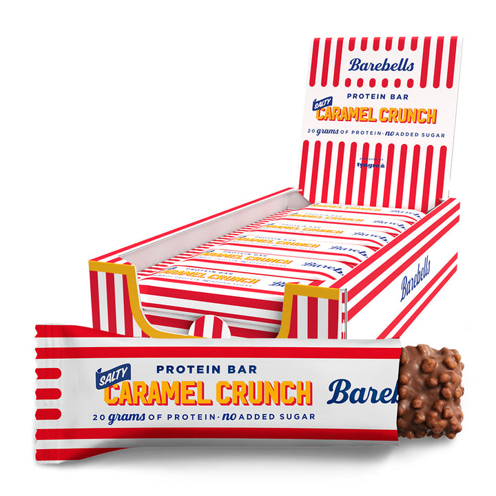 Barebells Eiwitreep - Salty Caramel Crunch (12 x 55 g)