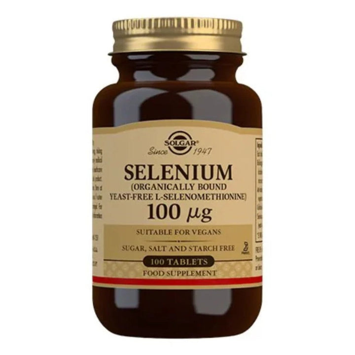 Solgar Selen 100 mcg (100 tabletten)