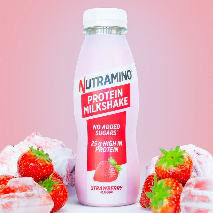Nutramino Protein Milkshake Strawberry (5 x 330 ml)