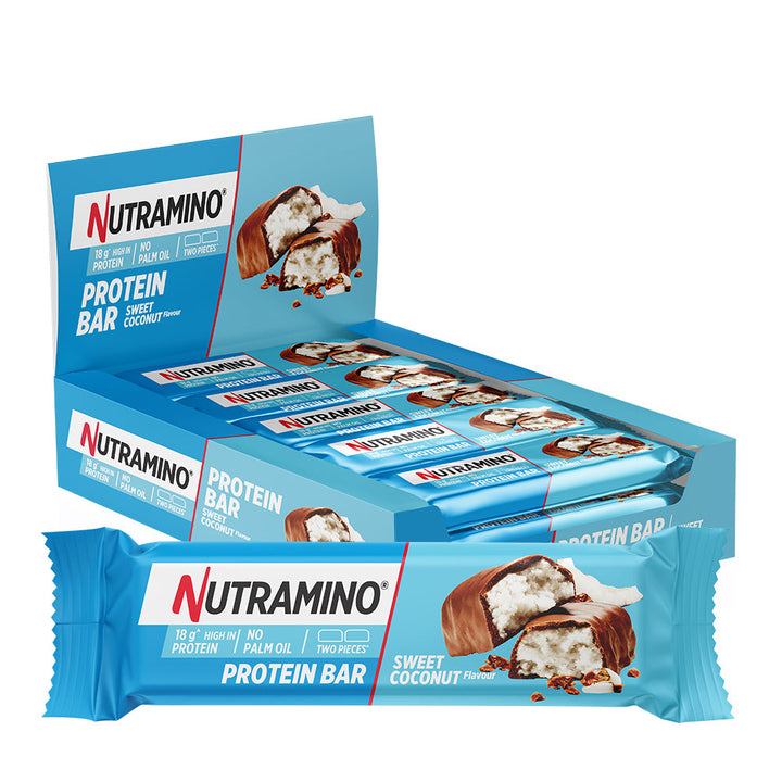 Nutramino Eiwitreep - Sweet Coconut (12 x 55 g)
