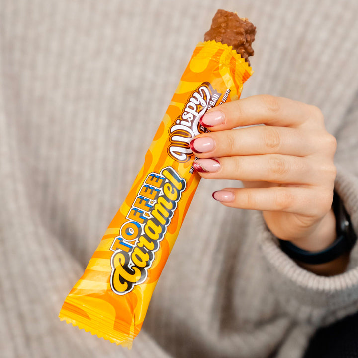 Wispy Eiwitreep - Toffee Caramel (10 x 55 g)