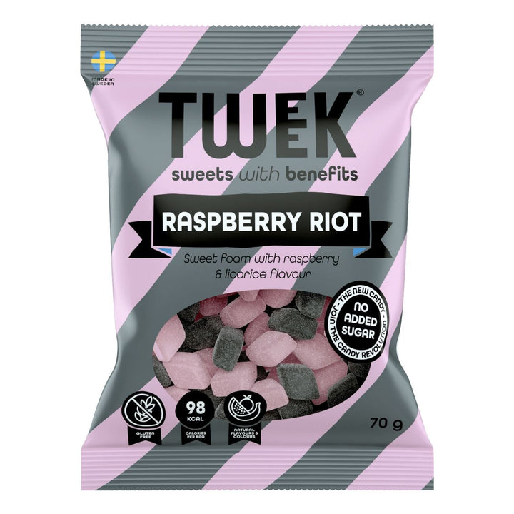 TWEEK Candy - Raspberry Riot (4 x 70 g) - MHD 25.06.2026