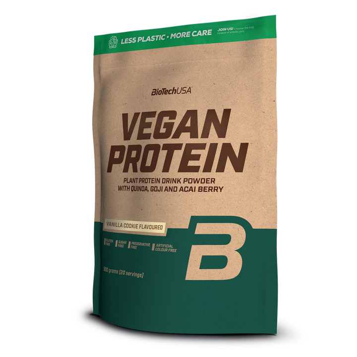 BioTechUSA Vegan Protein (500 g) - Vanilla Cookie