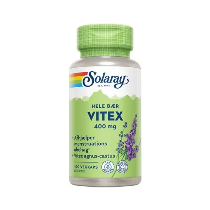 Solaray Vitex 400 mg (100 capsules)
