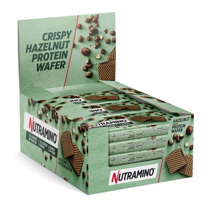 Nutramino Protein Wafer - Hazelnut (12 x 39 g)