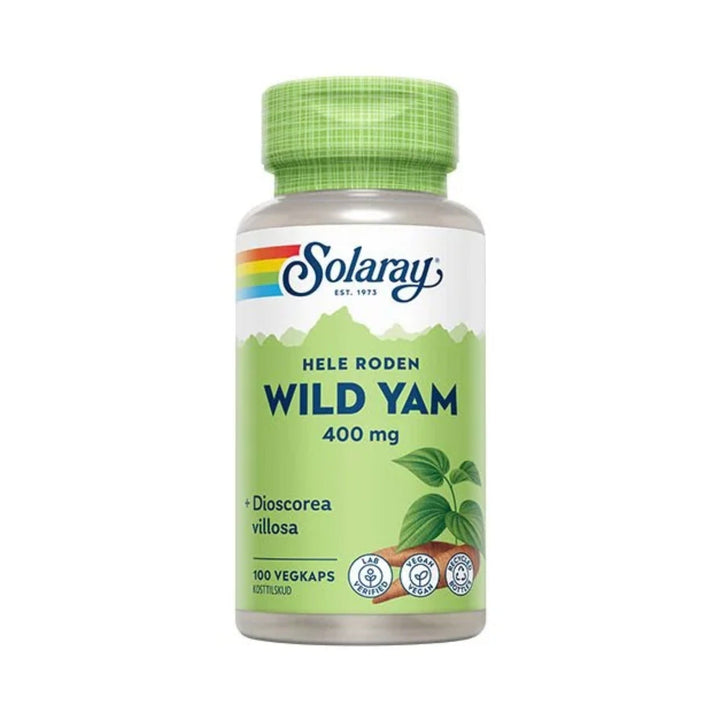 Solaray Wild Yam Root 400 mg (100 capsules)