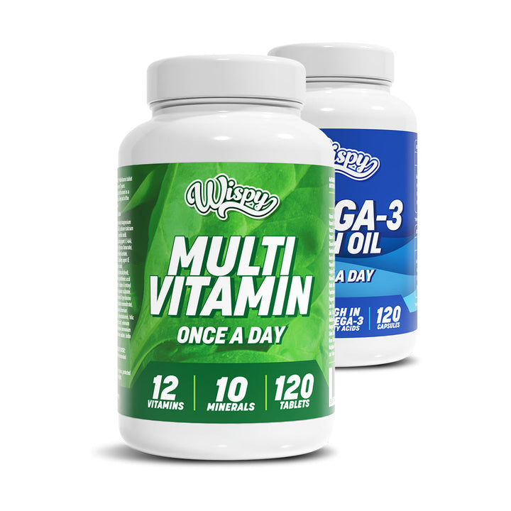 Wispy Omega 3 en Multivitamin (2 x 120 stuks)