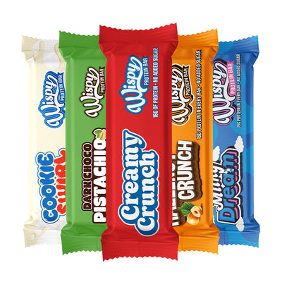 Wispy Eiwitreep - Pick & Mix (10 x 55 g)