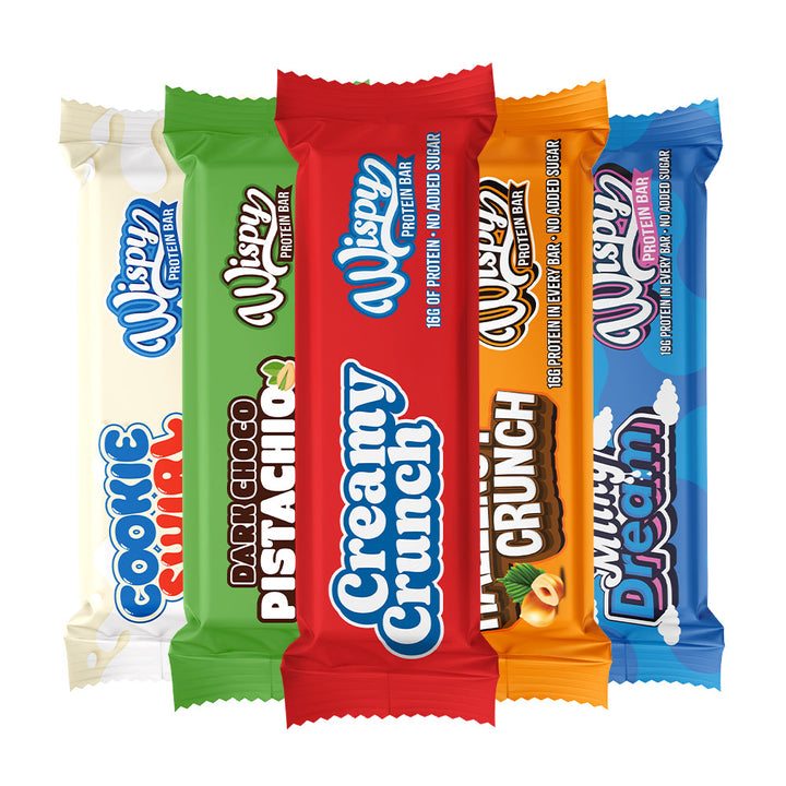 Wispy Eiwitreep - Pick & Mix (10 x 55 g)