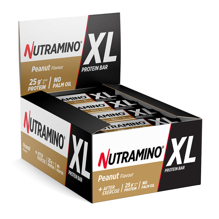 Nutramino XL Eiwitreep - Peanut (16 x 74 g)