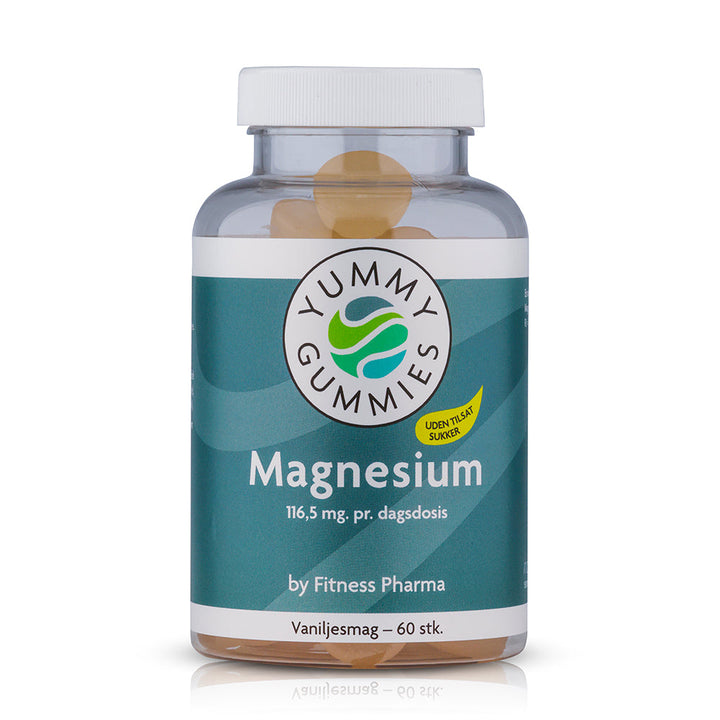 Fitness Pharma Yummy Gummies Magnesium - Vanille (60 stuks)