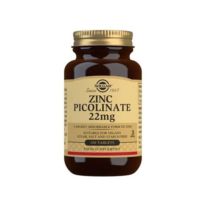 Solgar Zink Picolinat (100 tabletten)